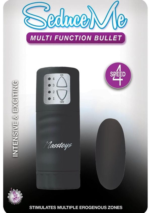 Seduce Me Multi Function Bullet Wired Remote Control Black - Image 2