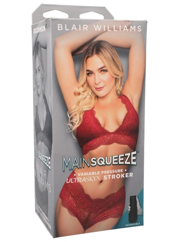 Main Squeeze Blair Williams Variable Pressure Ultraskyn Stroker Pussy Masturbator Vanilla - Image 2