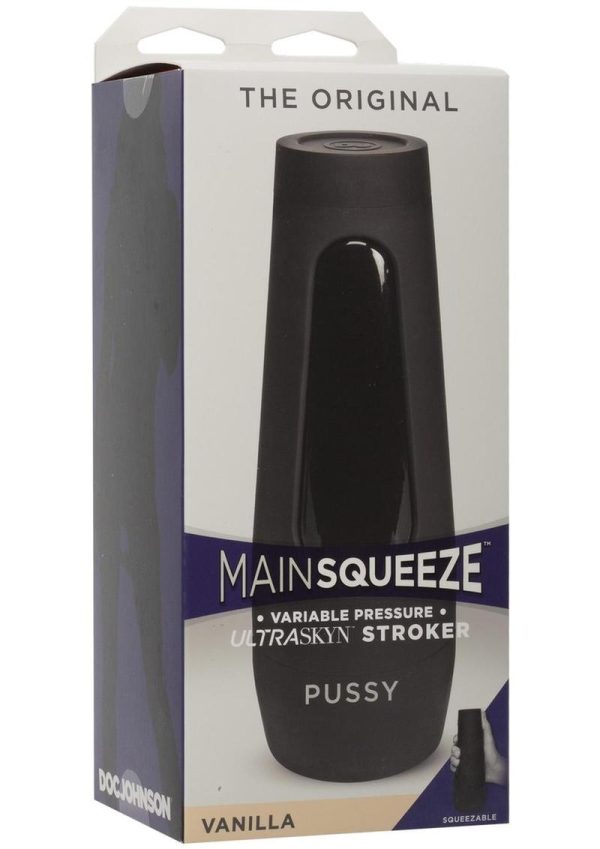 Main Squeeze The Original Pussy Ultraskyn Stroker Vanilla - Image 2