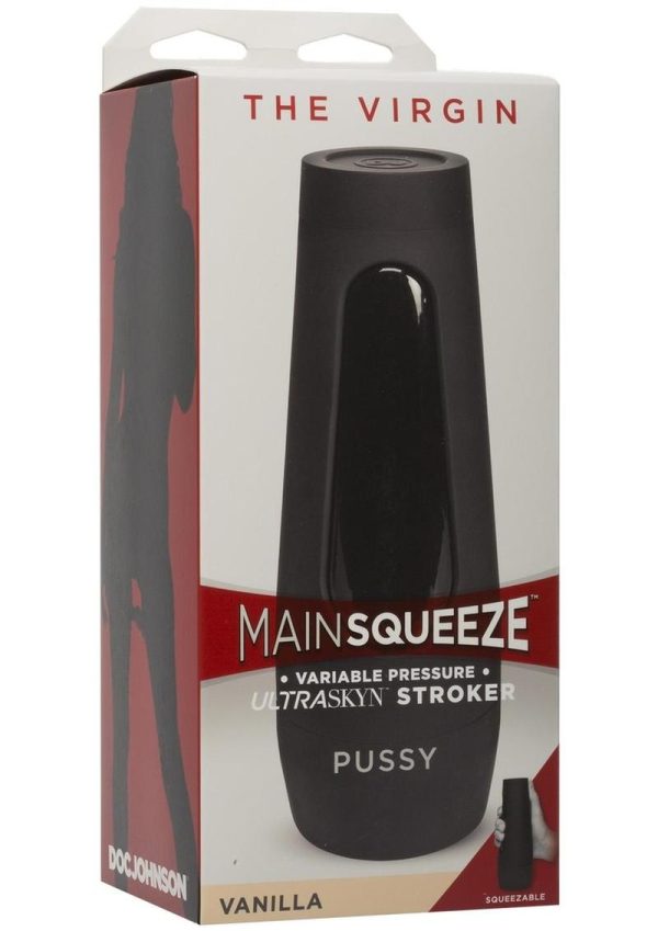 Main Squeeze The Virgin Pussy Ultraskyn Stroker Vanilla - Image 2