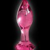 Icicles No 79 Glass Anal Plug - Pink