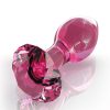Icicles No 79 Glass Anal Plug Pink 2.9 Inch - Image 3