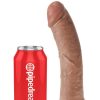 King Cock Realistic Dildo Tan 8 Inch - Image 3