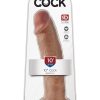 King Cock Realistic Dildo Tan 10 Inch - Image 2
