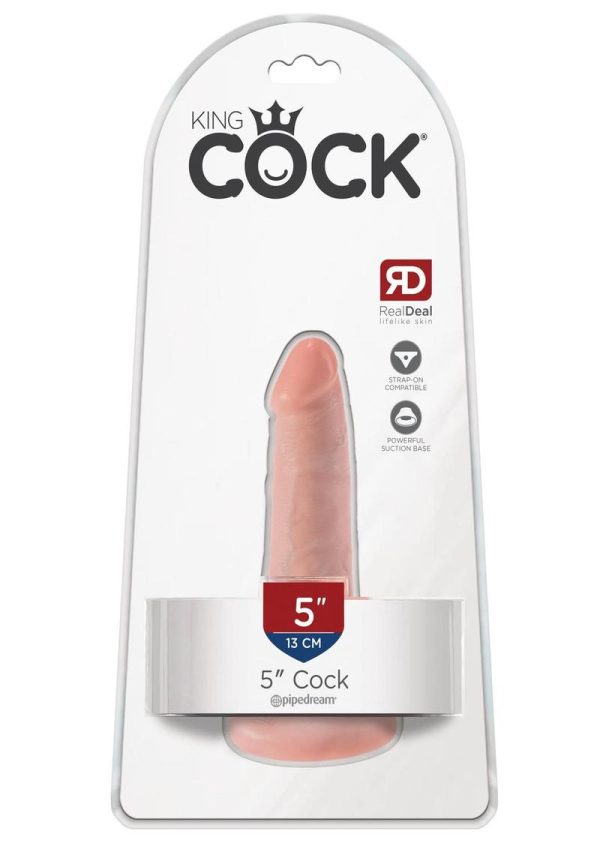 King Cock Realistic Dildo Flesh 5 Inch - Image 2