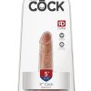 King Cock Realistic Dildo Tan 5 Inch - Image 2