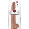 King Cock Realistic Dildo With Balls Tan 14 Inch - Image 2