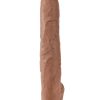 King Cock Realistic Dildo With Balls Tan 14 Inch - Image 3