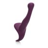 Her Royal Harness ME2 Rechargeable Silicone G-Spot Strap-On - Purple