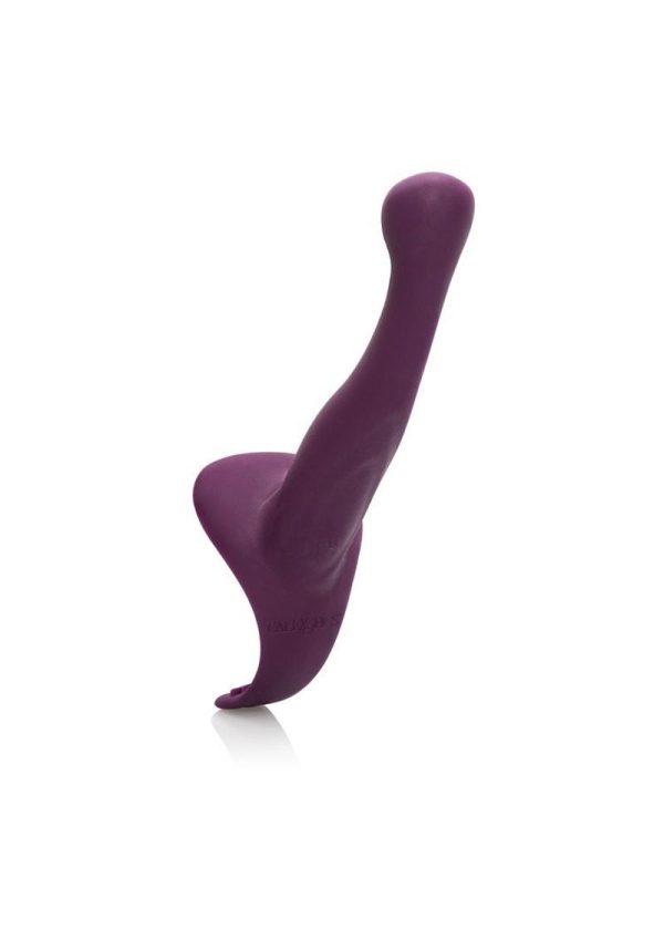 Her Royal Harness ME2 Rechargeable Silicone G-Spot Strap-On - Purple