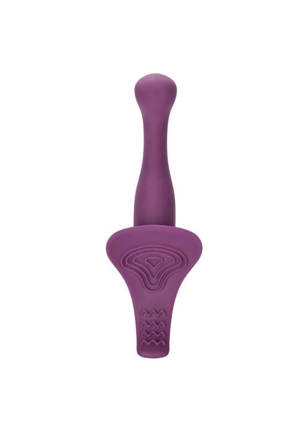 Vibrating Me2 Probe Silicone G-Vibe Waterproof Purple 6.5 Inch - Image 4