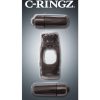 Fantasy C-Ringz Duo-Vibrating Super Ring With Clitoral Stimulation Waterproof Black - Image 2