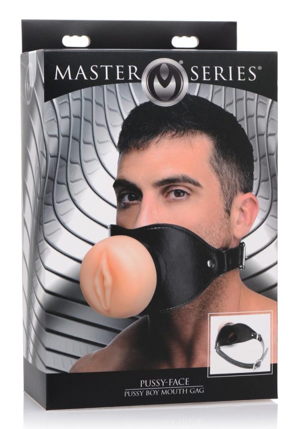 Master Series Pussy Face Pussy Boy Mouth Gag Flesh - Image 2