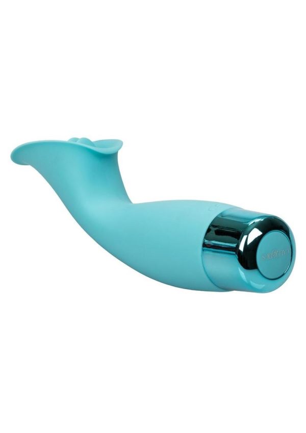 Eden Climaxer Silicone Clitoral Vibe Waterproof Blue 6.25 Inch - Image 4