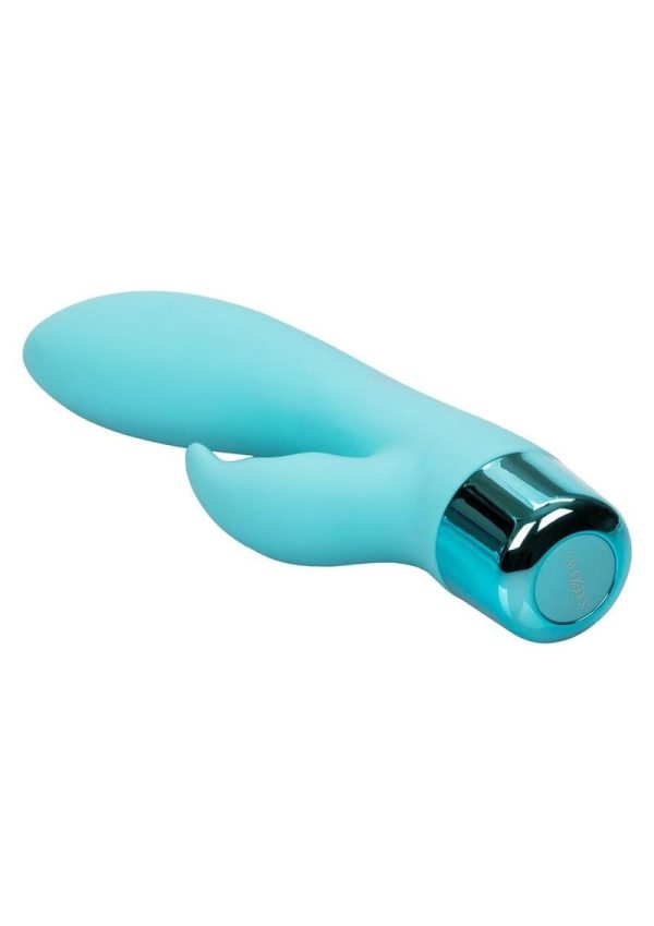 Eden Bunny Silicone Rabbit Vibrator Waterproof Blue - Image 4