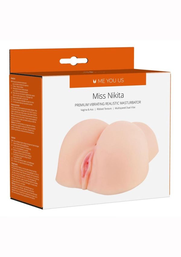 Linx Miss Nikita Vibrating Realistic Masturbator With Bullets Waterproof - Image 2