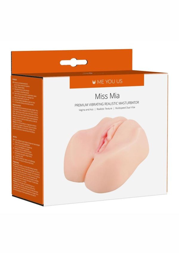 Linx Miss Mia Vibrating Realistic Masturbator With Bullets Waterproof - Image 2