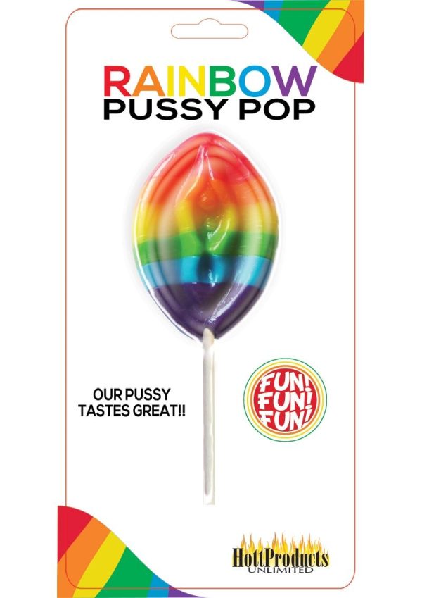 Rainbow Pussy Pops Candy Fruity Flavor - Image 2