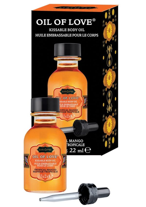 Oil Of Love Kissable Body Oil Tropical Mango .75 Ounce - Image 2