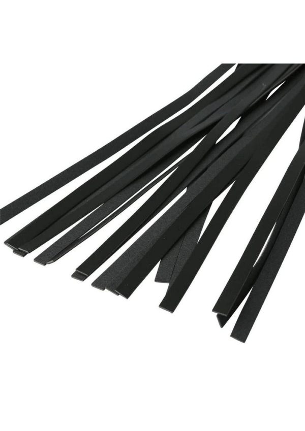 Sex And Mischief Sparkle Flogger Black 31 Inch - Image 4