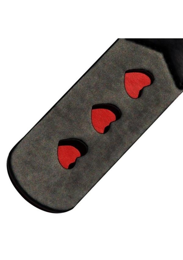 Sex And Mischief Heart Paddle Black 12.5 Inch - Image 3