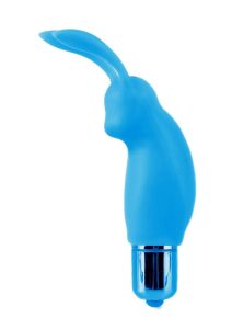 Neon Silicone Vibrating Couples (3 Piece Kit) - Blue