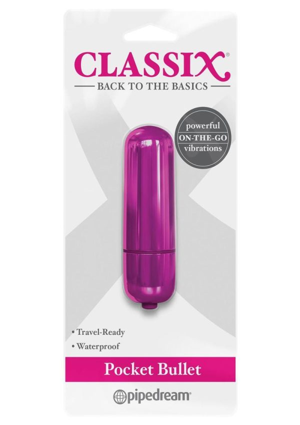 Classix Pocket Bullet Waterproof Pink 2.2 Inch - Image 2