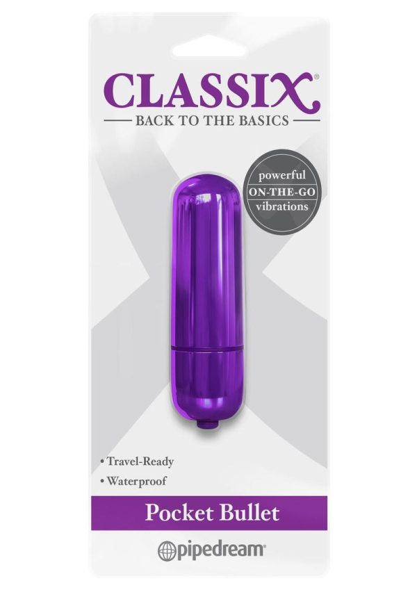 Classix Pocket Bullet Waterproof Purple 2.2 Inch - Image 2