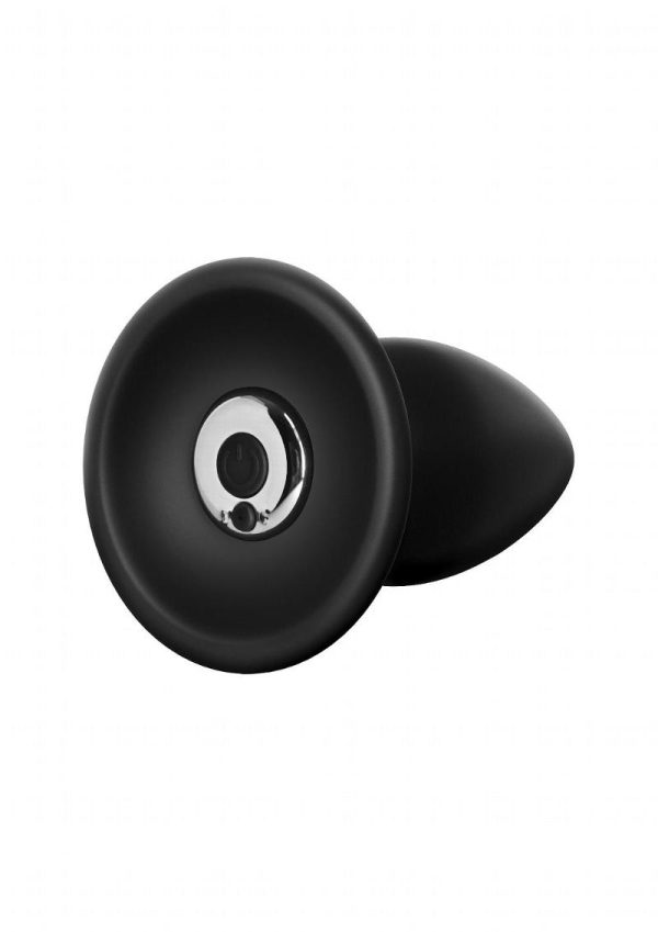 Anal Fantasy Elite Small Rechargeable Anal Plug Vibrating USB Waterproof Black 4.3 Inch - Image 3