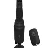 Anal Fantasy Elite Collection Vibrating Ass Thruster Silicone Anal Probe with Remote Control - Black