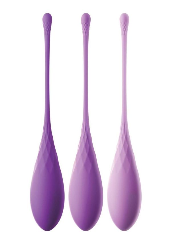 Fantasy For Her Silicone Kegel Train Her Set Purple - Image 3