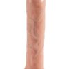 King Cock Uncut Cock Dildo 7in - Vanilla
