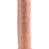 King Cock Uncut Cock Dildo 7 Inch Beige - Image 3