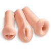 Pipedream Extreme Toyz All Three Holes Masturbator Kit Flesh - Image 3