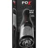 PDX Elite Talk Dirty Rotobator Rechargeable Masturbator Clear - Image 2