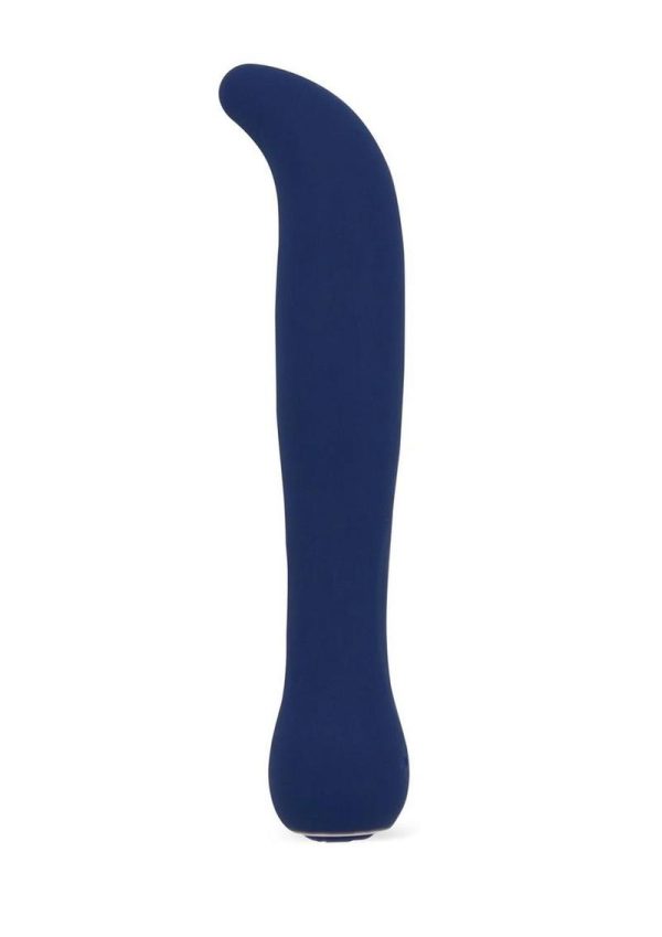 NU Sensuelle Baelii USB Rechargeable Flexible Silicone Vibrator Waterproof Navy - Image 3