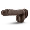 Coverboy Top Gun Tommy Dildo with Balls 6.5in - Chocolate