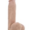 Coverboy The War Hero Dildo with Balls 8in - Vanilla
