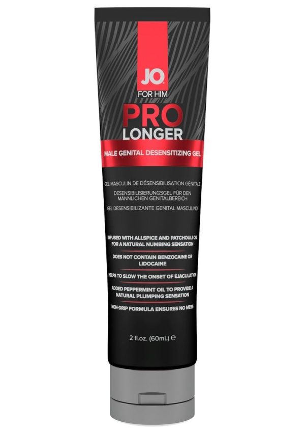 Jo Pro Longer Male Genital Desensitizing Gel 2 Ounces