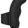 Wet Dreams Finger Tease Vibrator Waterproof - Black