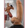 Loverboy MMA Fighter Realistic Vibrating Cock Mocha 7 Inches - Image 2