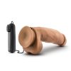 Loverboy MMA Fighter Realistic Vibrating Cock Mocha 7 Inches - Image 4