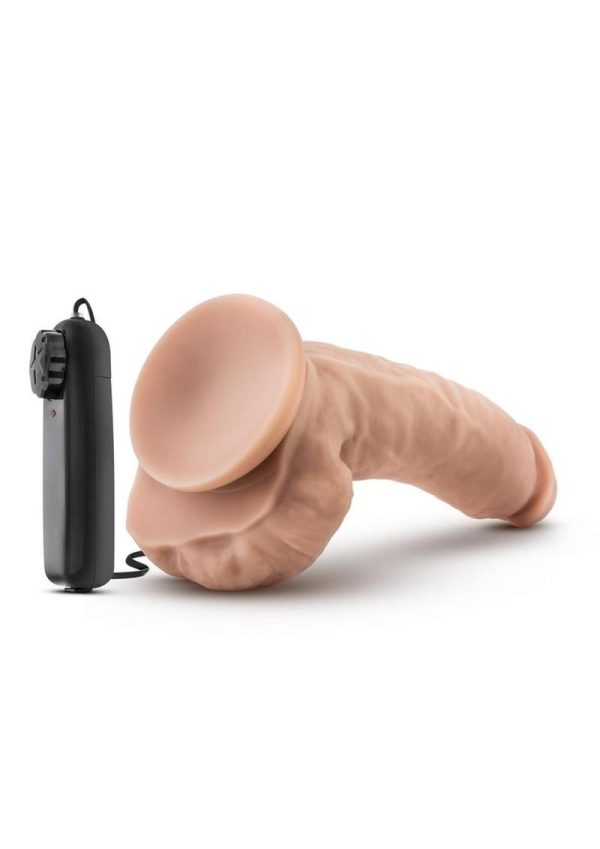 Loverboy Tennis Champ Realistic Vibrating Cock Vanilla 9 Inches - Image 3