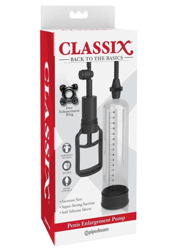 Pipedream Classix Penis Enlargement Pump Clear - Image 2