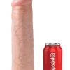 King Cock Dildo 12in - Vanilla