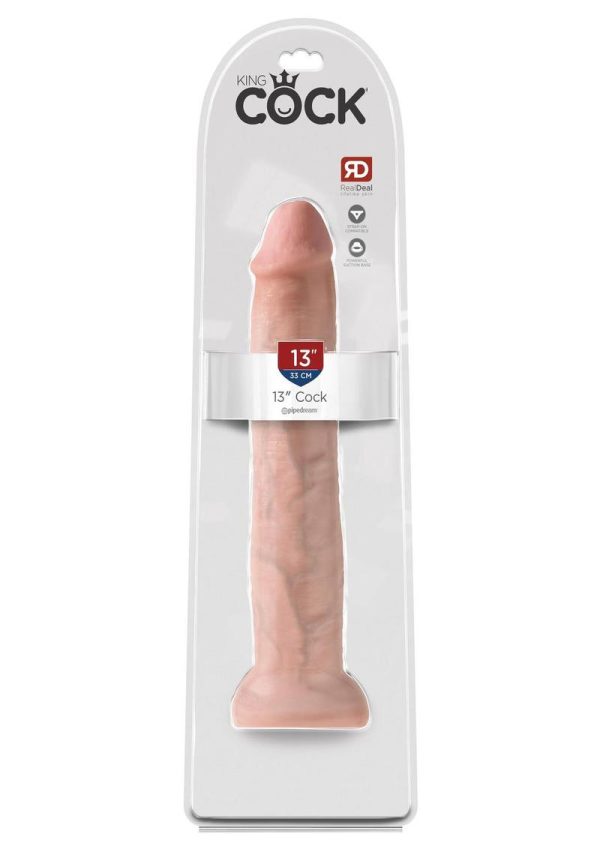 King Cock Realistic Dildo Flesh 13 Inch - Image 2