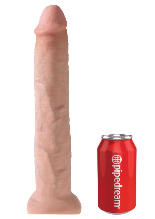 King Cock Dildo 13in - Vanilla