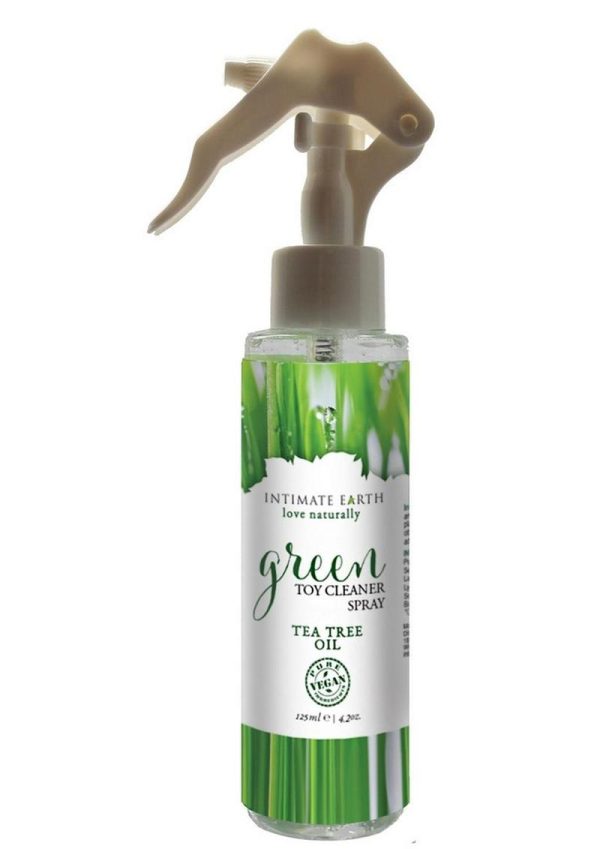 Intimate Earch Green Toy Cleaner Spray Tea Tree Oil Spray 4.2 Ounce