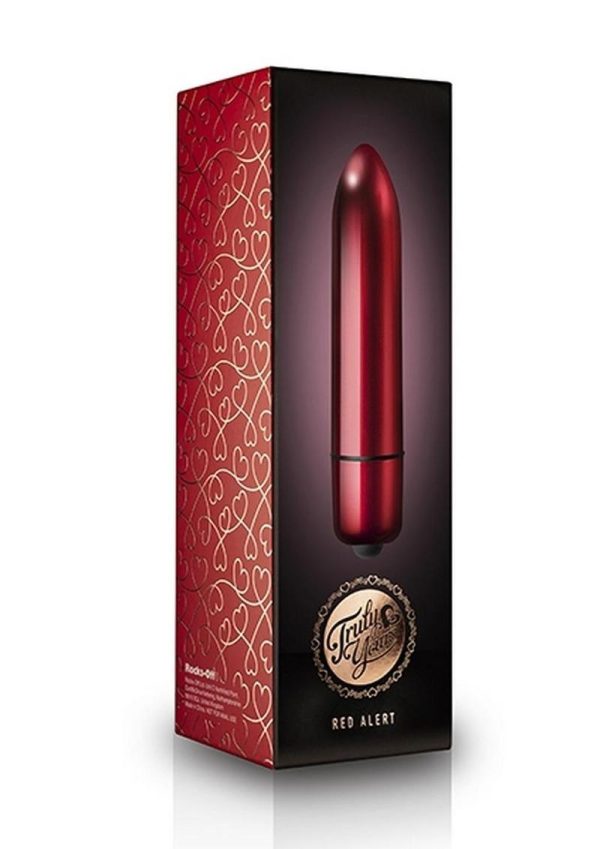 Truly Yours Red Alert Vibrator Waterproof Red - Image 2