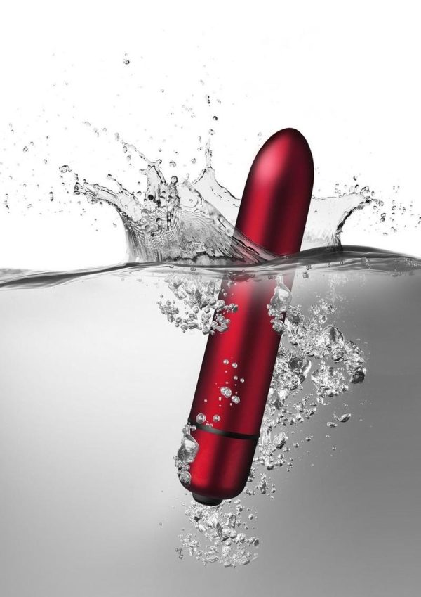 Truly Yours Scarlet Velvet Vibrator Waterproof Red - Image 4